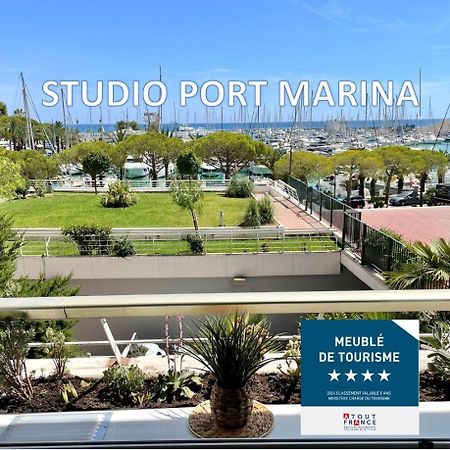 Studio Port Marina - Parking Prive, Climatise Au Ducal Вильнёв-Лубе Экстерьер фото